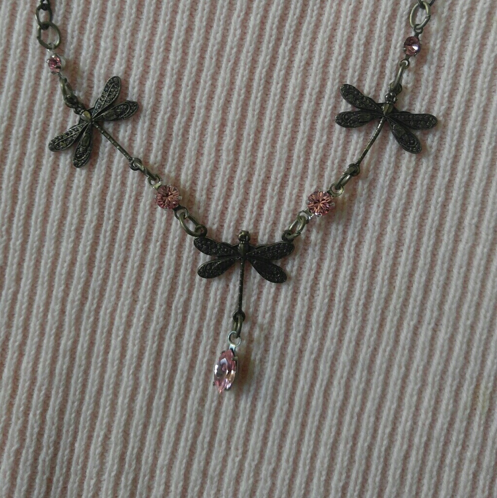 Dragonflies necklace